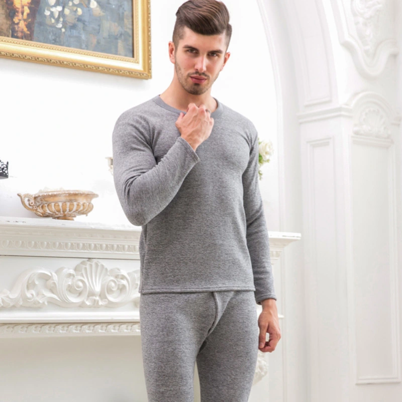 Men′s Thermal Underwear Set, Soft Fleece Lined Long Johns, Winter Warm Base Layer Top & Bottom