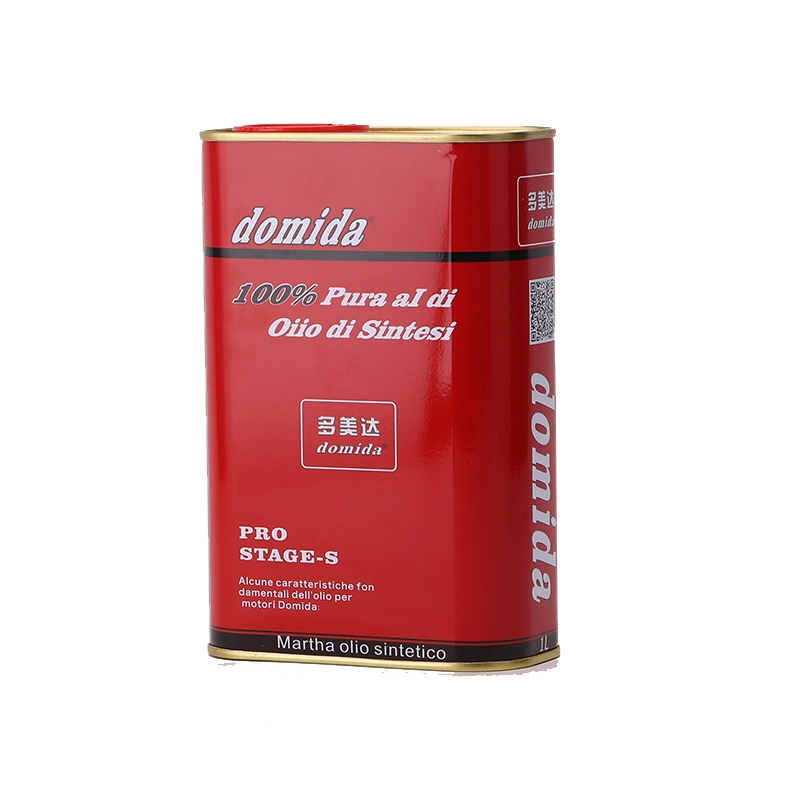 1L Gasoline Synthetic Motor Oil Tin Packaging Can